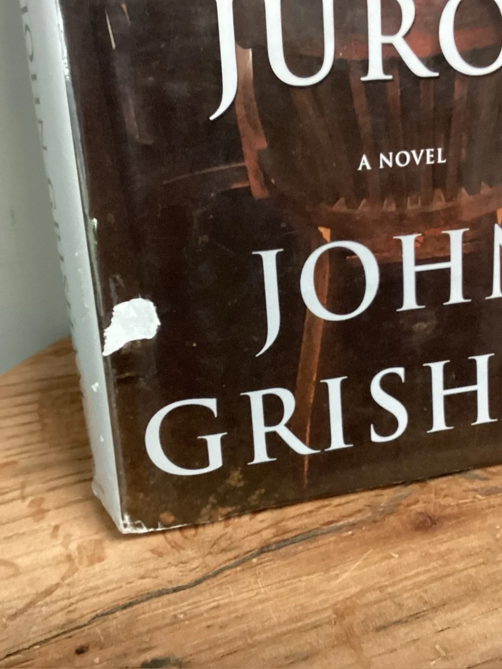 🟡 2/$10 - The Last Juror - John Grisham - Hardcover / Hardback Novel - Vintage